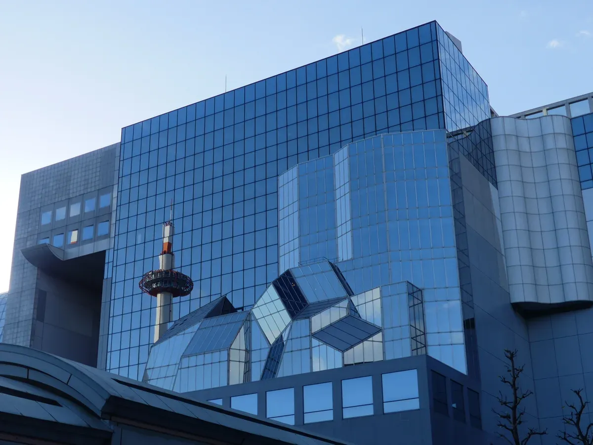 Kyoto Station, the base for a 3-day trip from Tokyo to Kyoto and Nara
